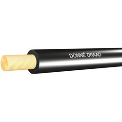 VD Draad Zwart 1,5mm - 100m